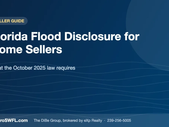Florida Flood Disclosure for Home Sellers - EsteroSWFL.com