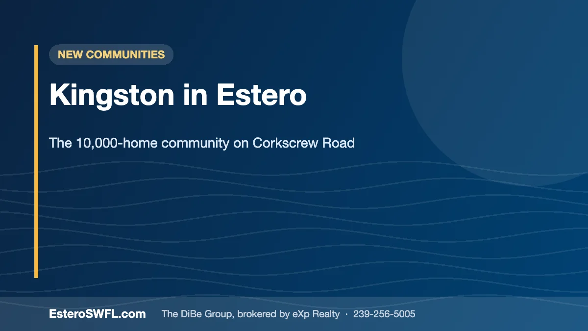 Kingston in Estero - EsteroSWFL.com