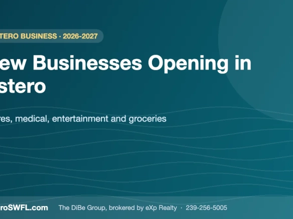 New Businesses Opening in Estero — EsteroSWFL.com